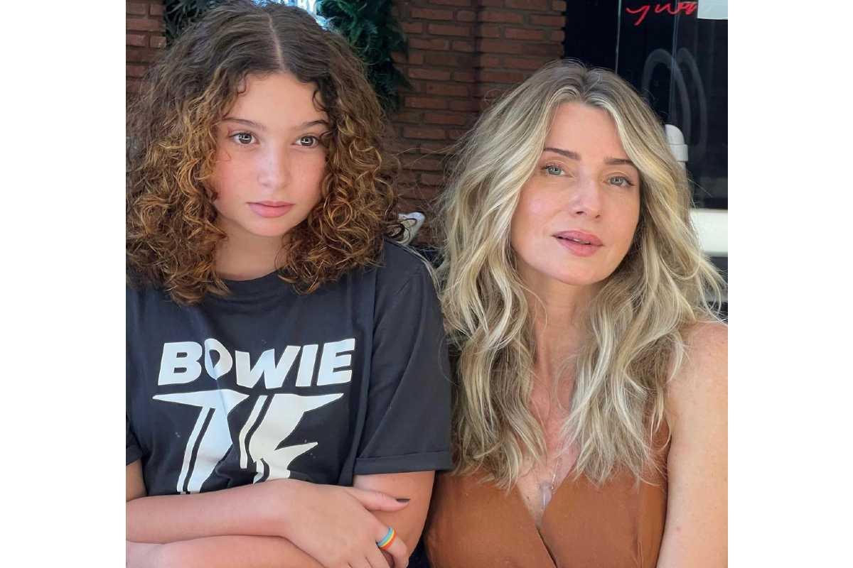 As duas, mãe e filha, renovaram o visual juntas