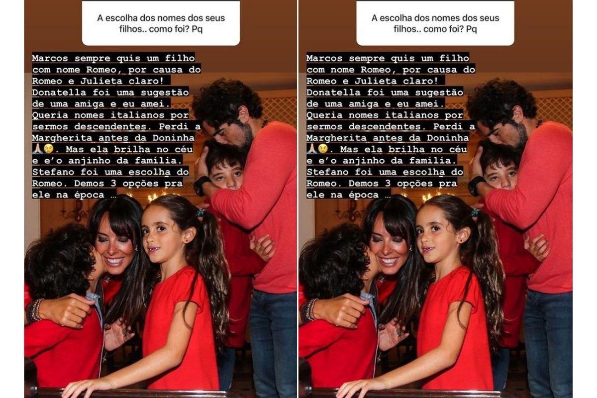 Suzana Gullo falou sobre o aborto espontâneo que teve