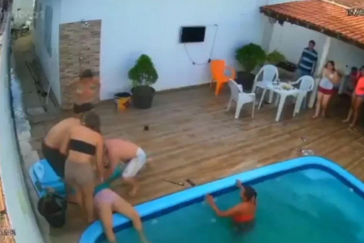 Menina é afogada na piscina após ter o cabelo sugado pelo ralo