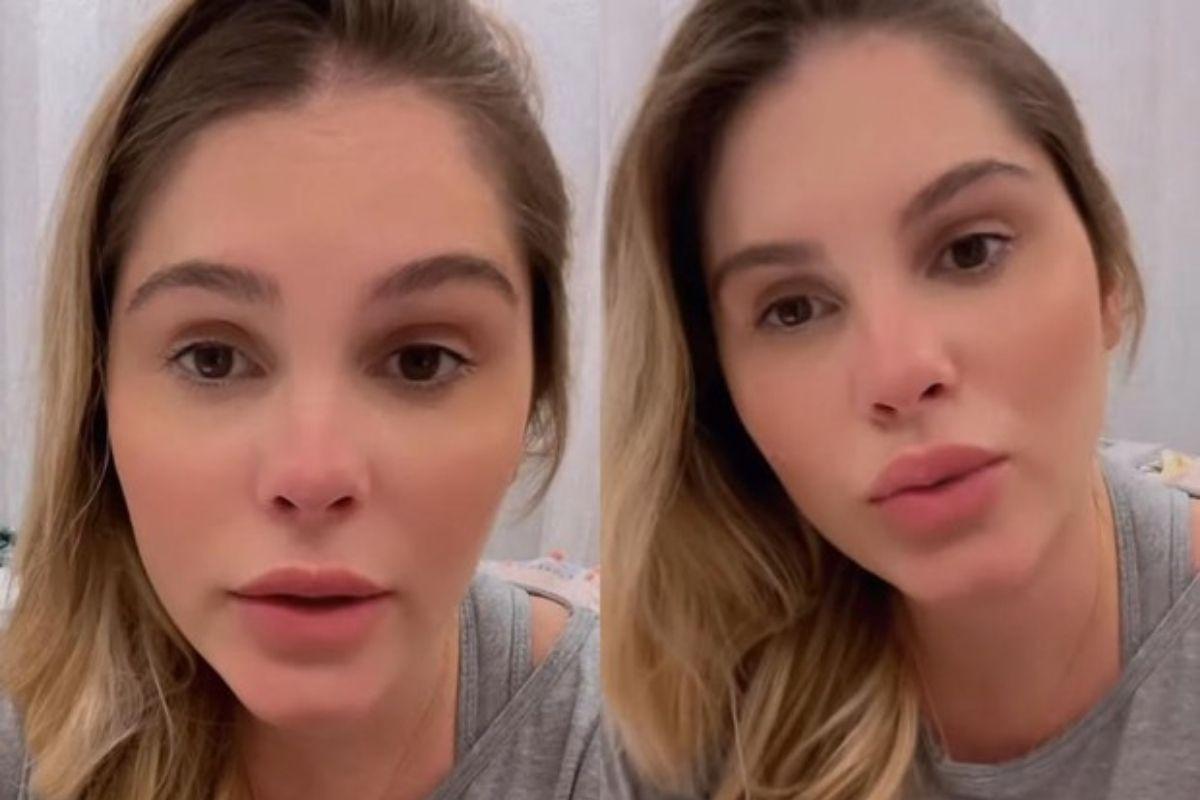 Bárbara Evans desabafou sobre aumento de peso na gestação