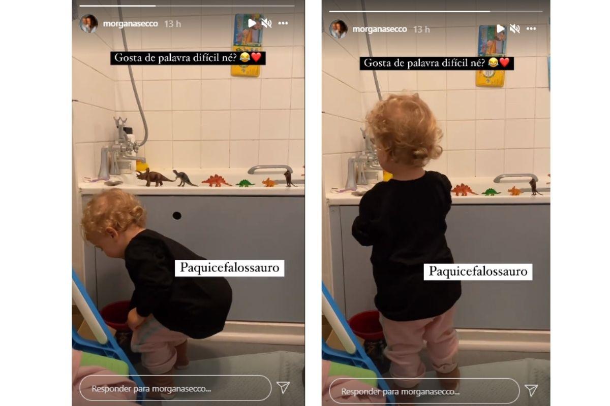 Alice mais uma vez arrasou na pronúncia!