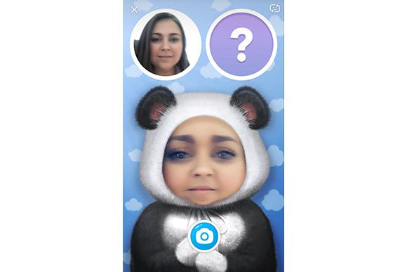 Snapchat cria filtro que mostra como será o seu bebê (Foto: Reprodução / Snapchat)