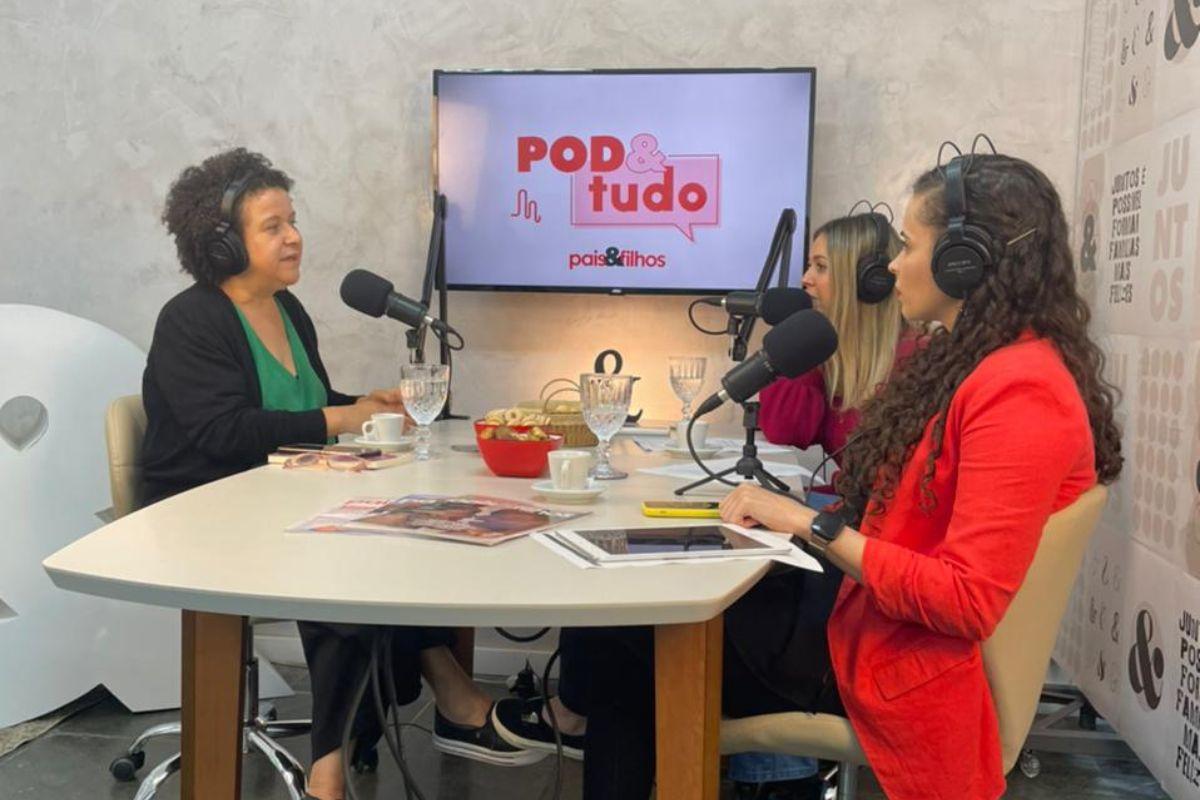 Ana Fontes contou sobre maternidade, carreira e a história de vida dela durante o bate-papo no POD&Tudo