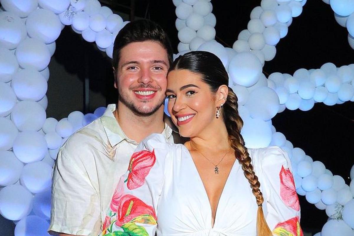 O chá-revelação do bebê de Vivian Amorim teve tema de ursinhos