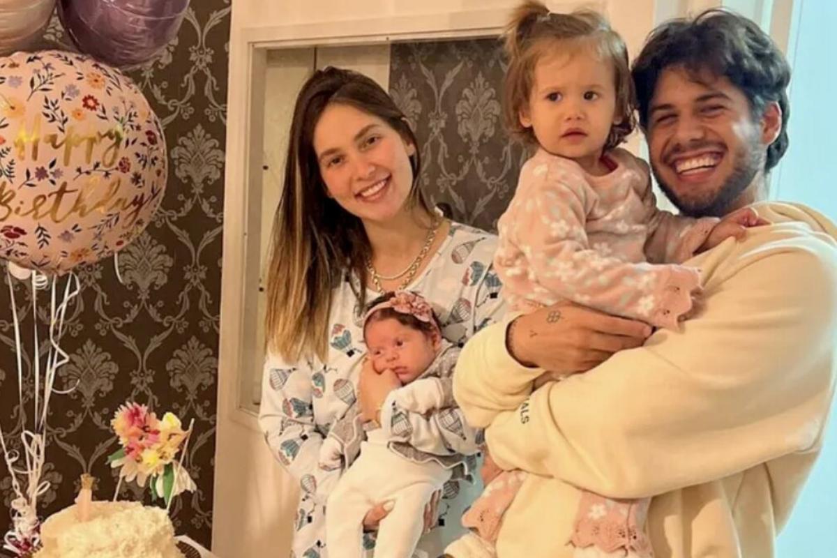 Zé Felipe, Virginia, Maria Flor e Maria Alice