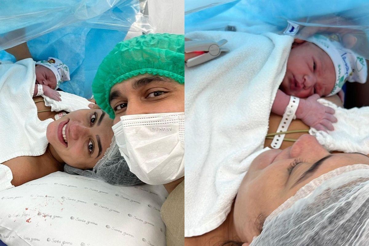 Tenente Bahia deu às boas-vindas ao segundo filho!