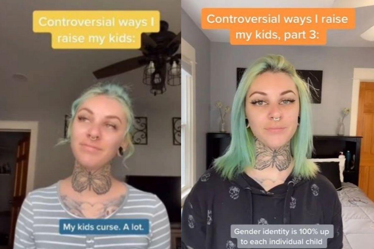 Mãe relata como cria os filhos