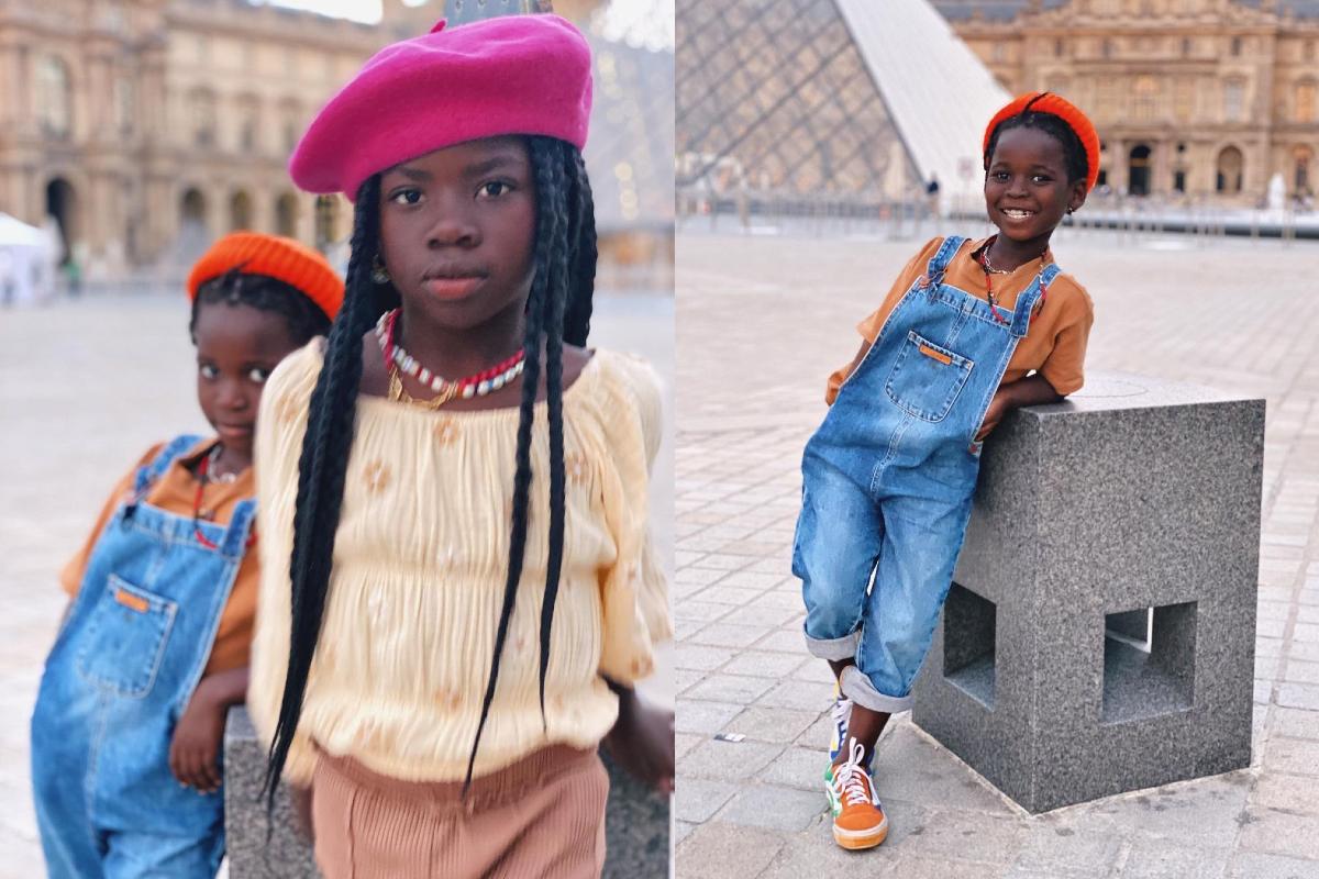Giovanna Ewbank mostra fotos da viagem em Paris com Bruno Gagliasso, Titi, Bless e Zyan