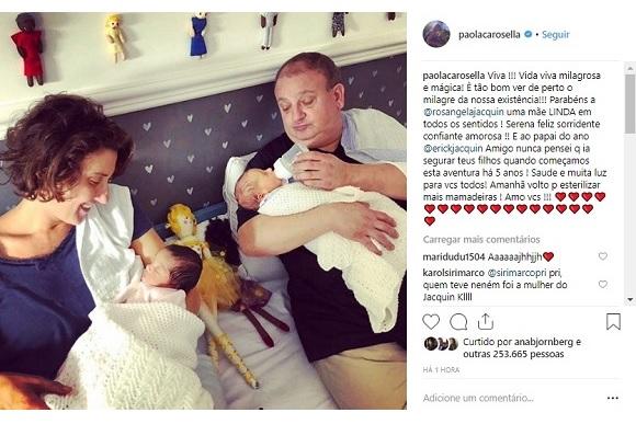 (Foto: Reprodução Instagram / @paolacarosella)