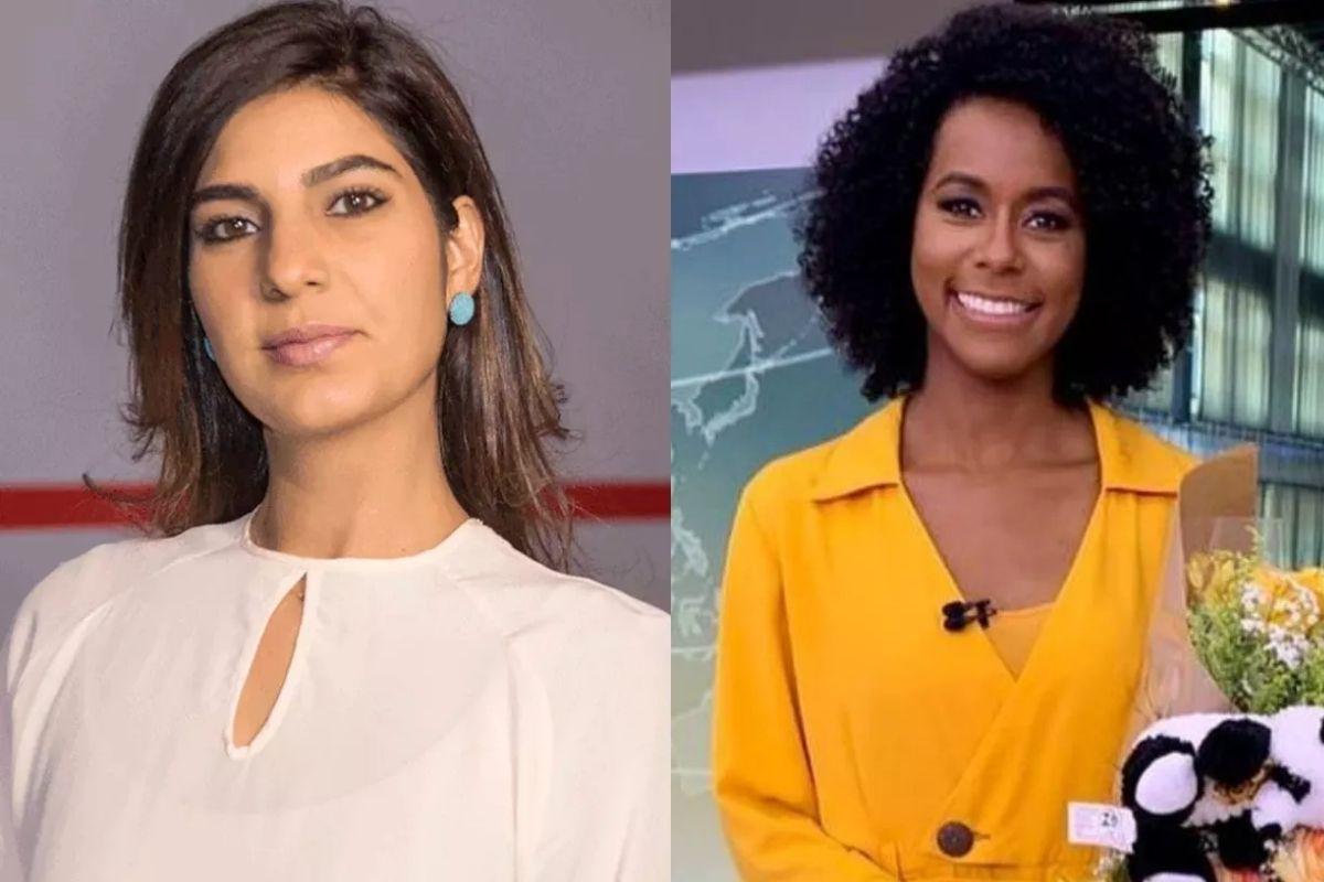 Andreia Sadi se divertiu relembrando brinquedo que o filho ganhou de Maju Coutinho