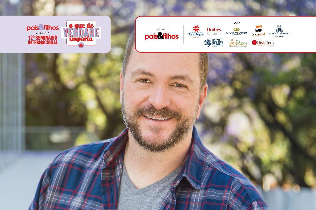 Beto Bigatti mostra receita de arroz carreteiro no 12º Seminário Internacional Pais&Filhos