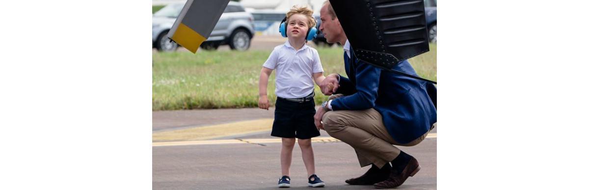 Príncipe William e Príncipe George