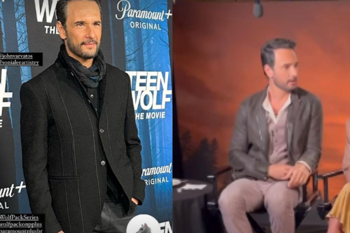 Rodrigo Santoro está viajando a trabalho