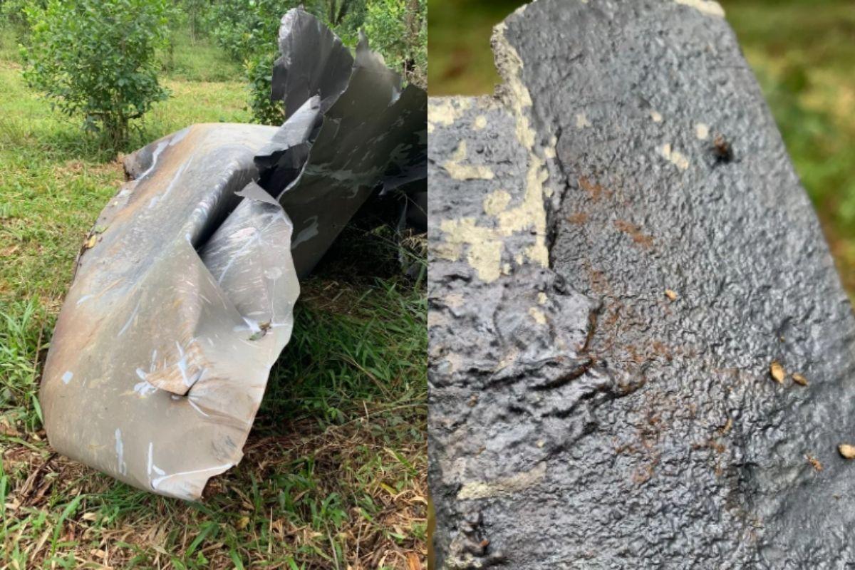 Casal encontra possível objeto espacial no interior do Paraná