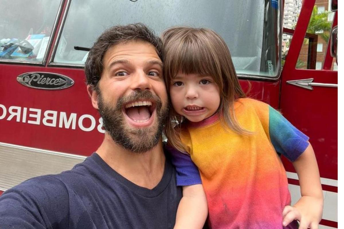 O momento pai e filho gerou elogios!