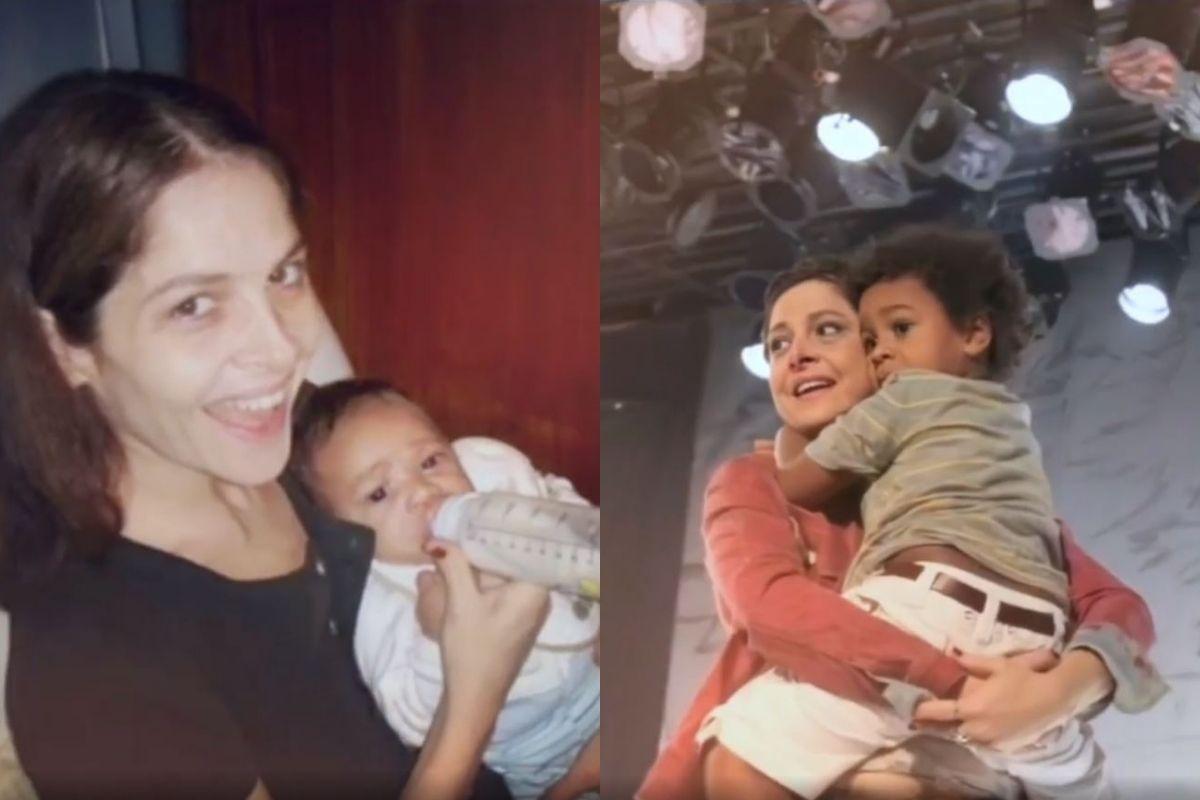 Drica Moraes fez uma homenagem para o filho Mateus que completou 13 anos
