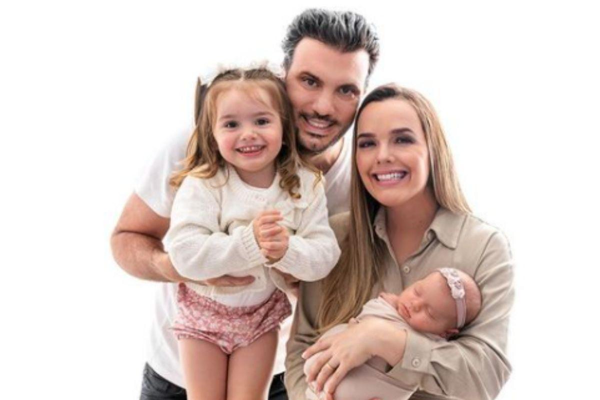 Thaeme Mariôto e família
