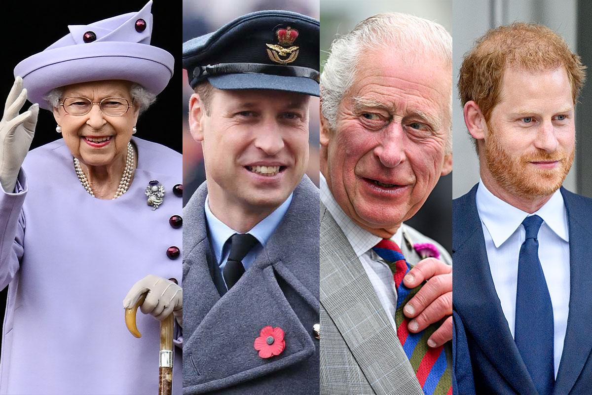 Veja quem assumirá o trono após a morte da Rainha Elizabeth II