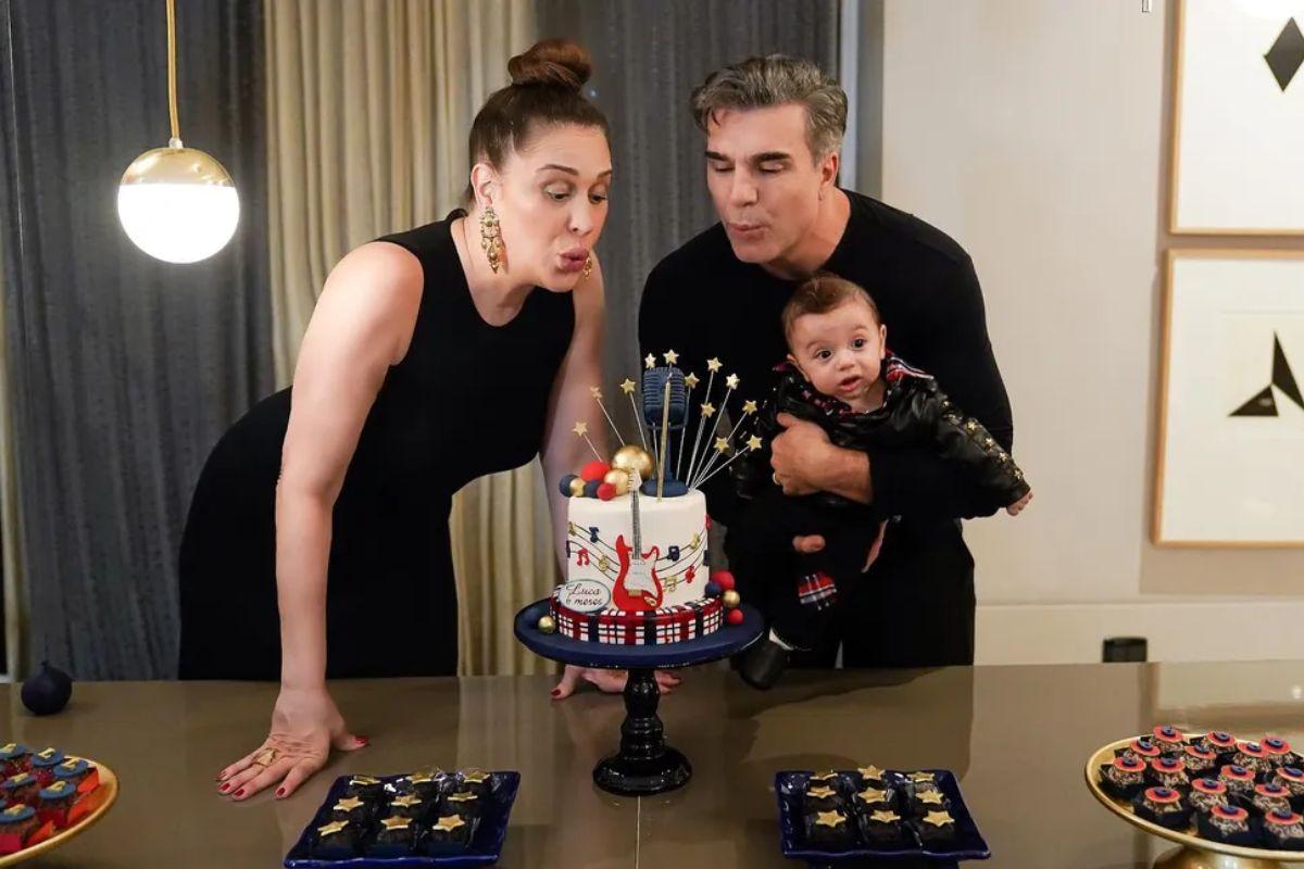 Luca Raia Mello, filho Claudia Raia, Claudia Raia, filho Jarbas Homem de Mello, Luca, família Claudia Raia, família Jarbas Homem de Mello, festa filho Claudia Raia