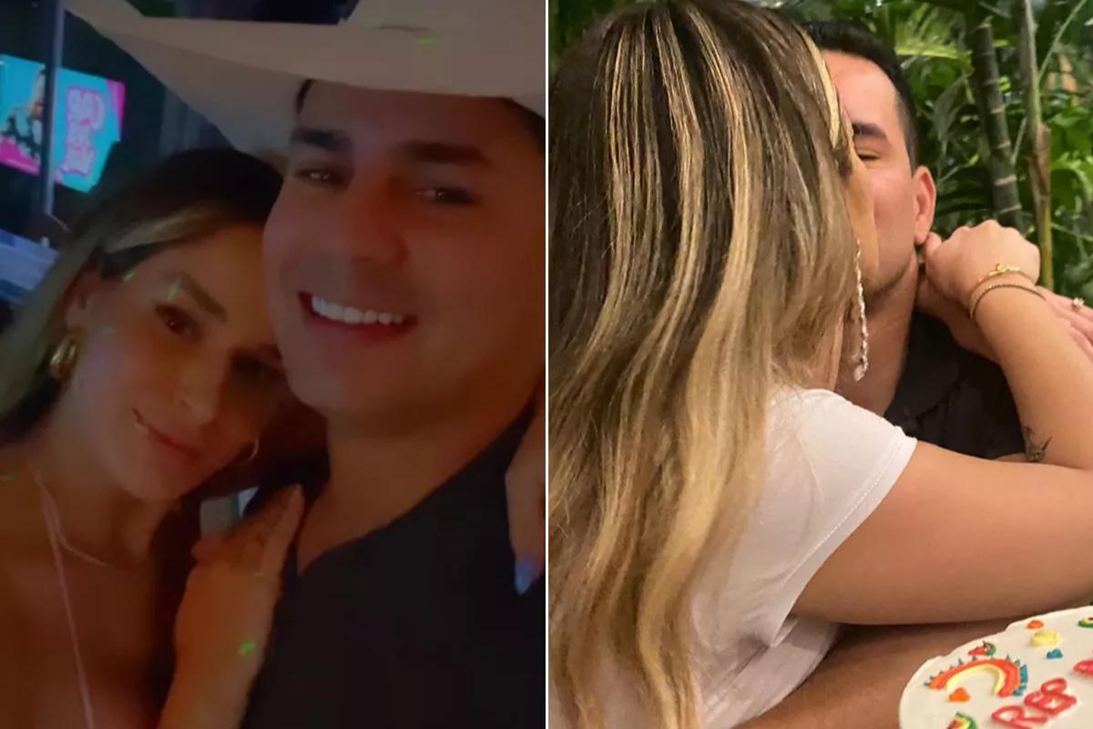 Pamella Holanda e Junior Pinheiro (Foto: Reprodução / Instagram )