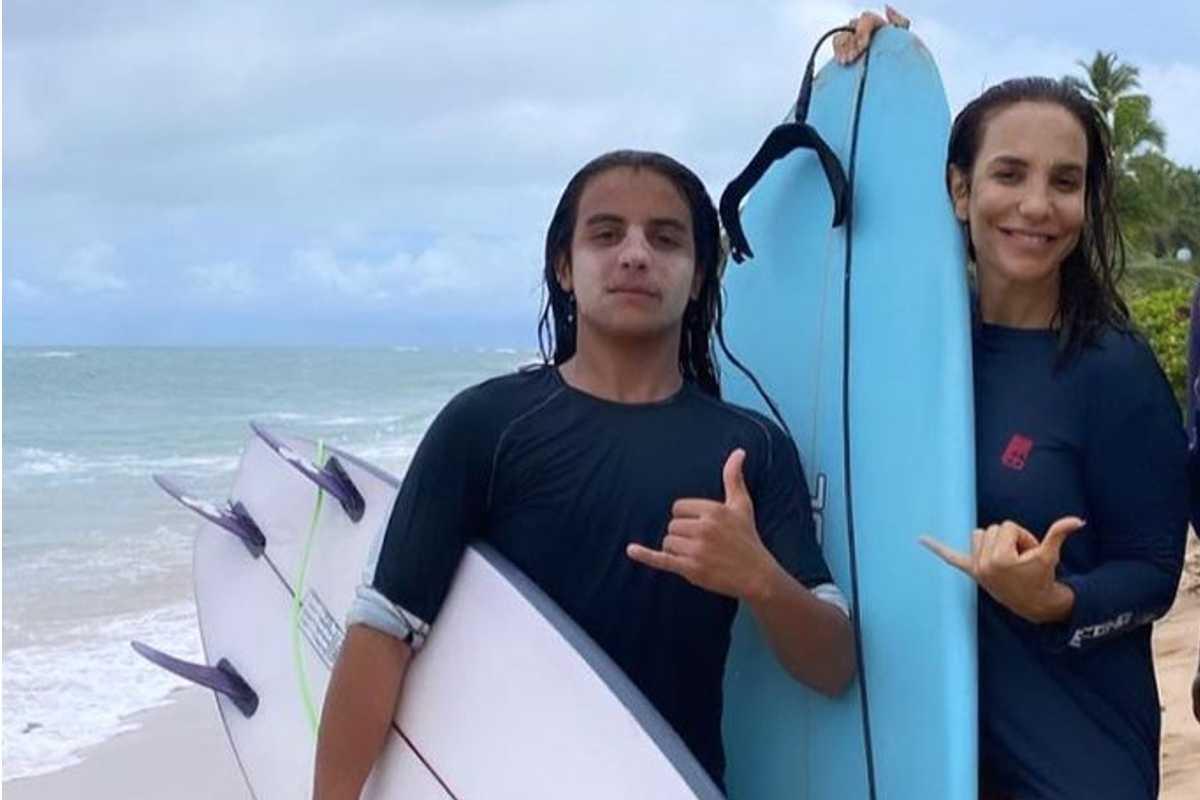 Ivete Sangalo fala sobre filho vender videogame para comprar prancha