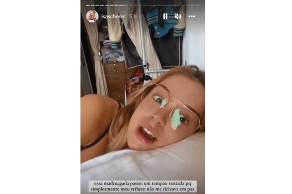 Isabella Scherer desabafa sobre final da gestação