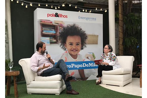 Dr. Marcello Pedreira, pai de Giovanna e Gabriela e pediatra, e Mônica Figueiredo, mãe de Antônia e diretora editorial da Pais&Filhos (Foto: Pais&Filhos)