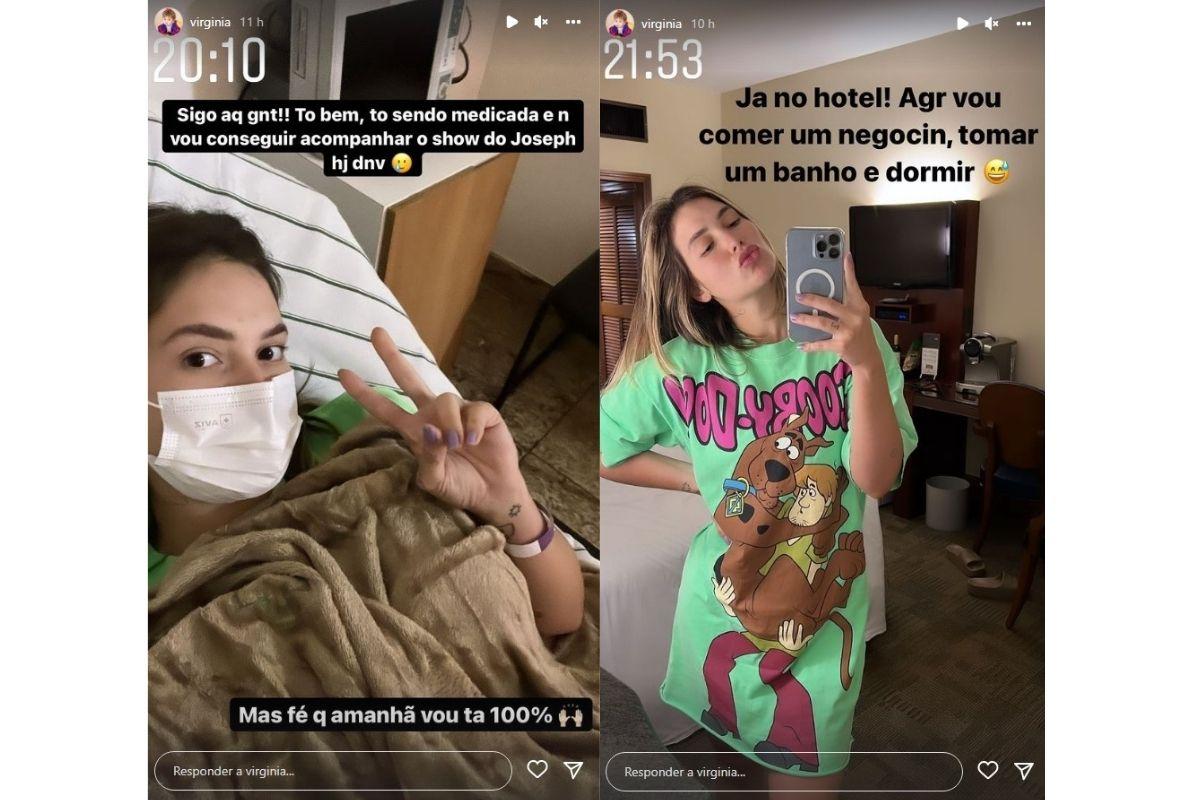 Virginia Fonseca dá entrada em hospital devido a enxaqueca
