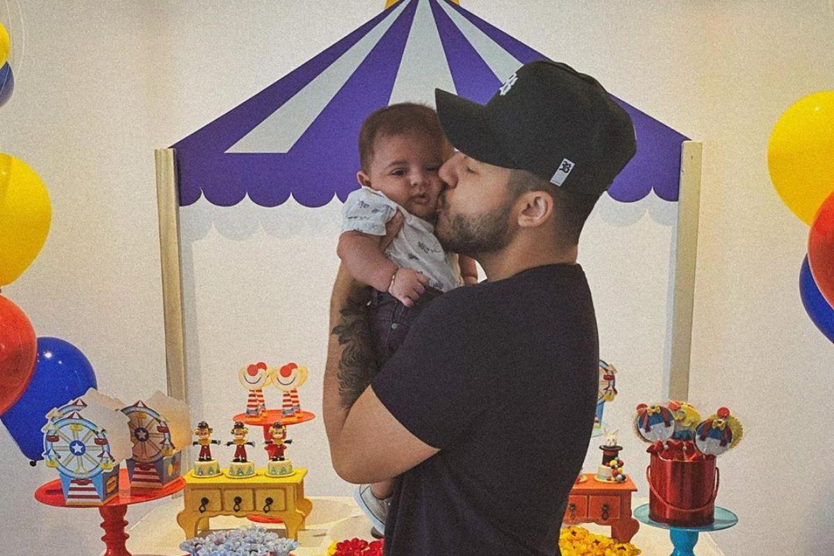 Leo é filho de Murilo Huff