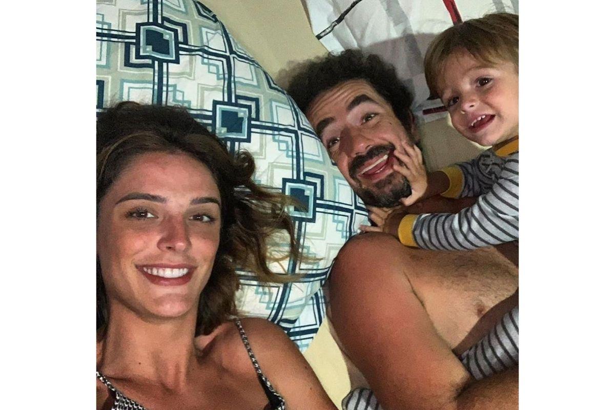 Rafa Brites e Felipe Andreoli são pais de Roco e esperam a chegada de Leon