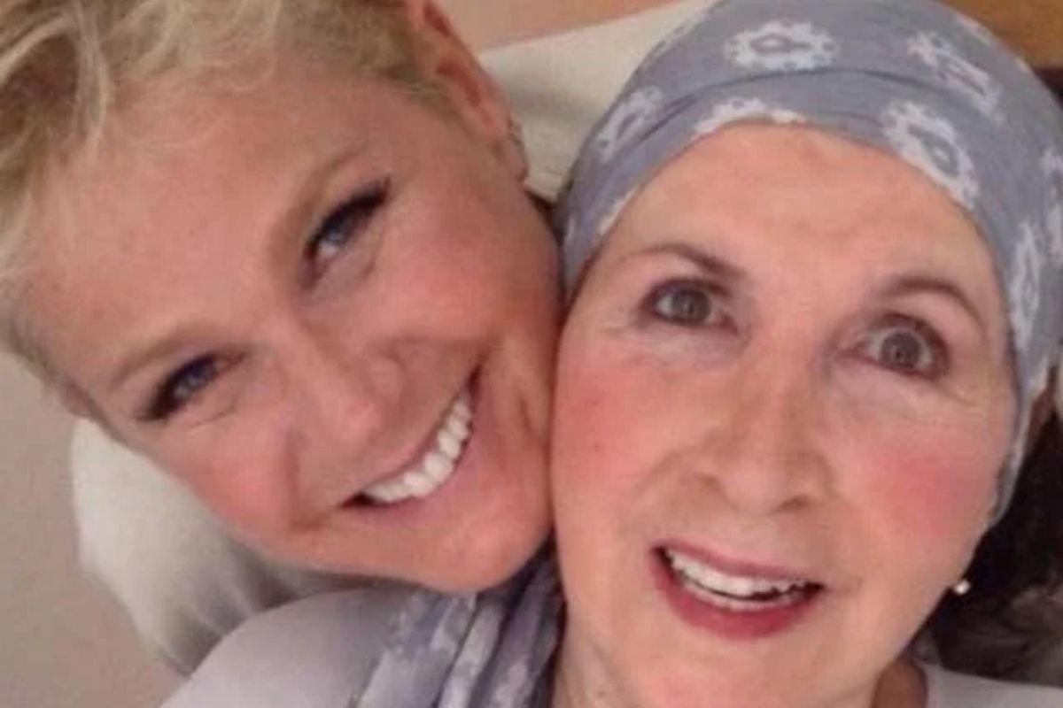 Xuxa e a mãe, dona Alda