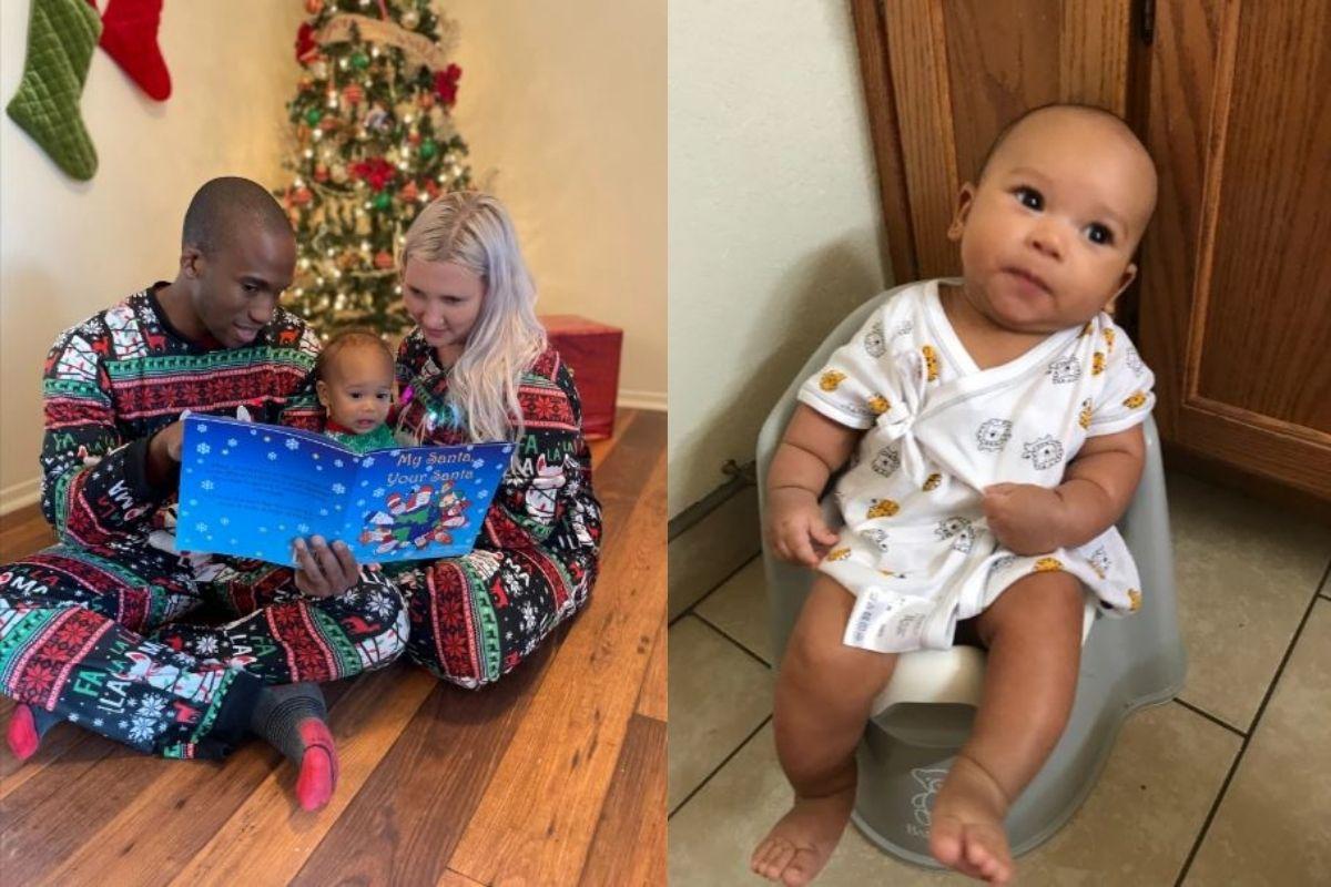 A mãe começou o desfralde quando o bebê era recém-nascido