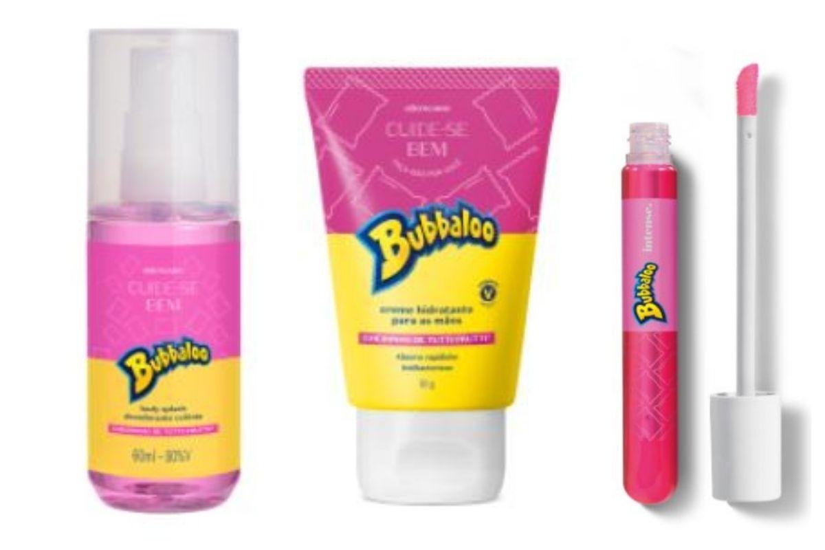 Cheiro de infância! Bubbaloo é o novo tema de produtos do Boticário