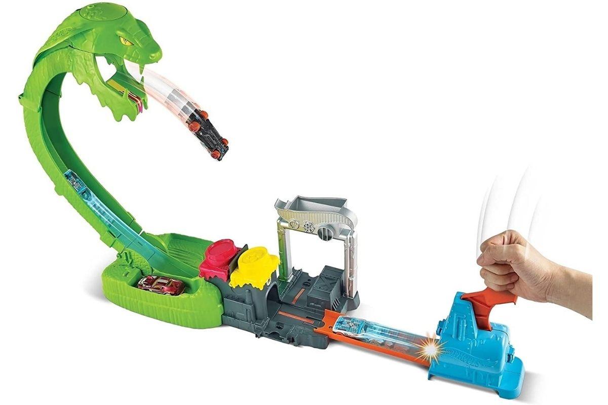Presente de Natal: Pista Hot Wheels Ataque Tóxico Da Cobra