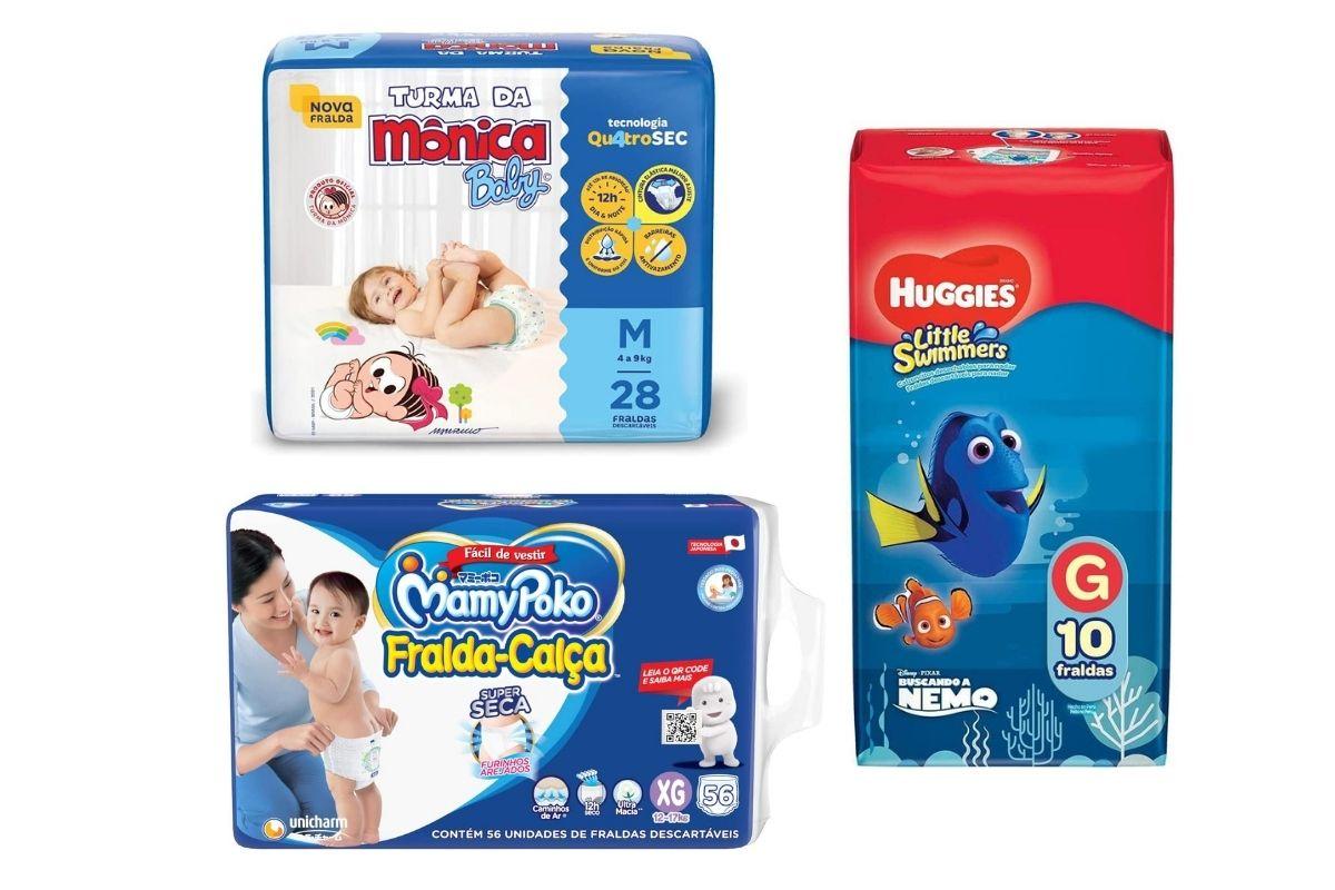 Fraldas em promoção na Semana do Consumidor: Turma da Mônica Baby, MammyPoko e Huggies