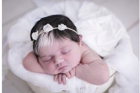 Mayah Aziz, a bebê do momento. (Foto: reprodução instagram)