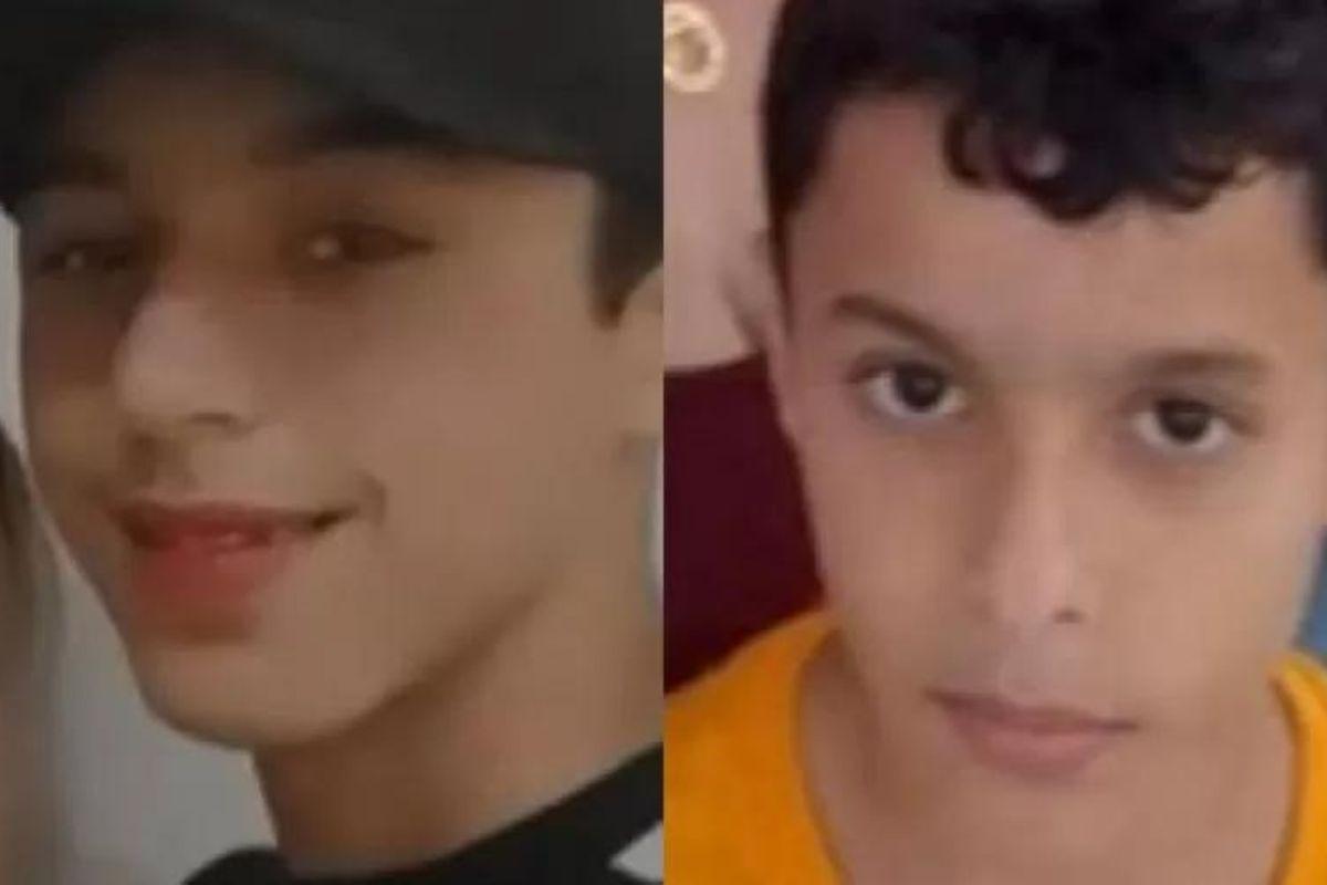 Irmãos que morreram afogados em Maragogi