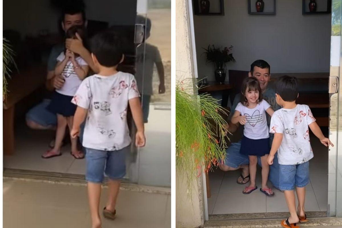 Os familiares moram em cidades diferentes