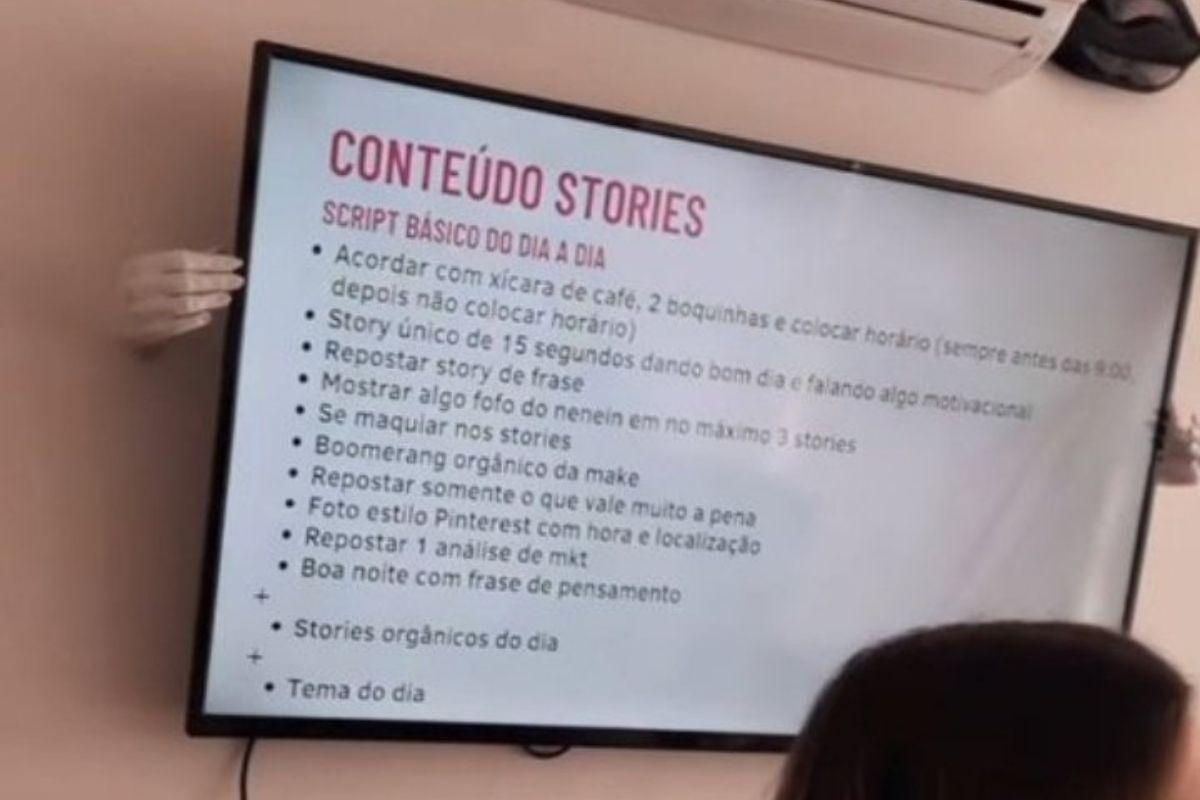 Bianca compartilhou as estratégias nos Stories