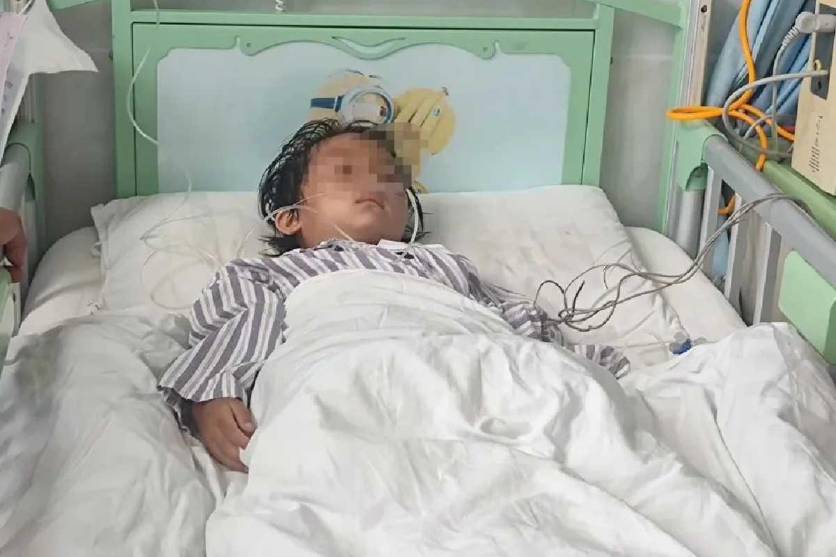 Uma criança de 5 anos surpreendeu os médicos ao chegar com dificuldades respiratórias