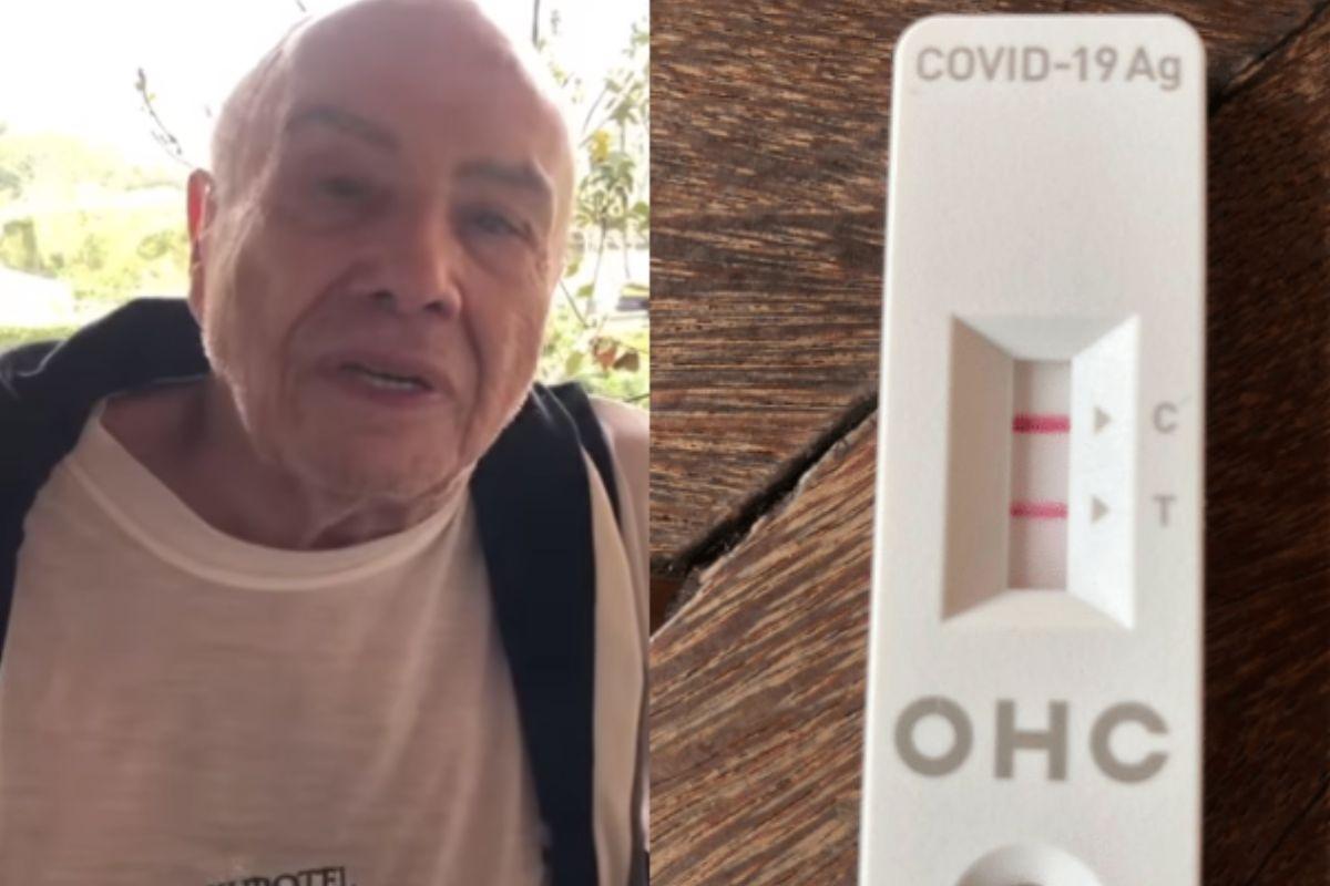 Durante a tarde desta terça, Garcia passou por exames para descobrir qual o estado do vírus em relação aos seus pulmões. Até o momento, não se sabe se o ator precisará ficar internado.