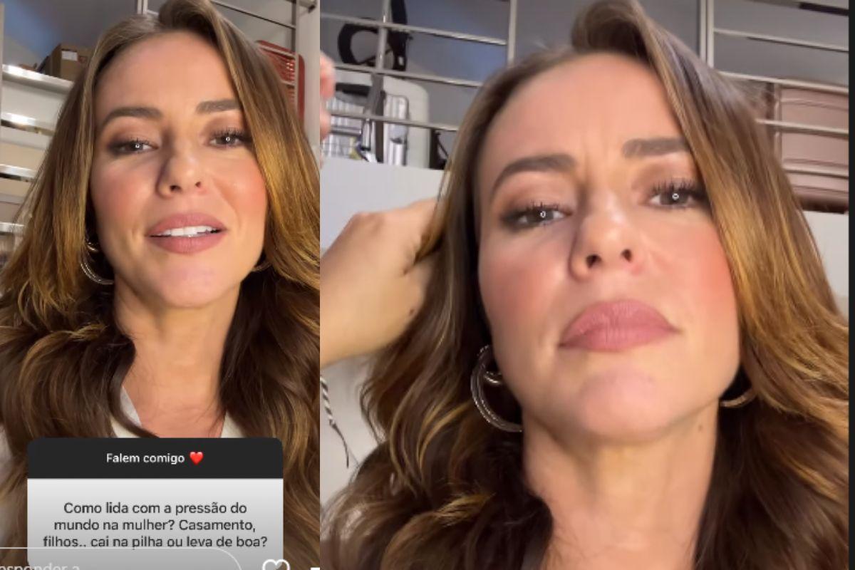 Paolla Oliveira fala sobre a pressão para ser mãe