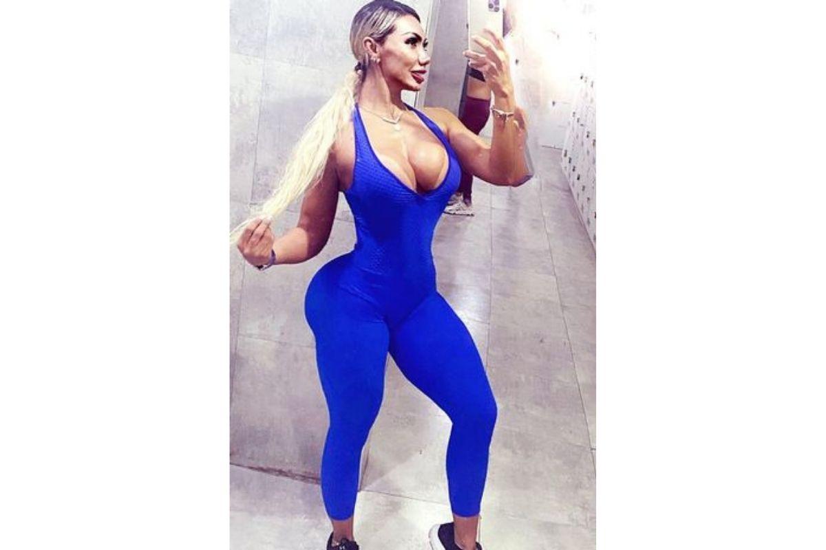 A mãe venceu um concurso de Miss Fitness