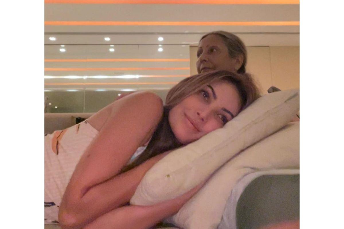 Patrícia Poeta e a mãe, Maria de Fátima