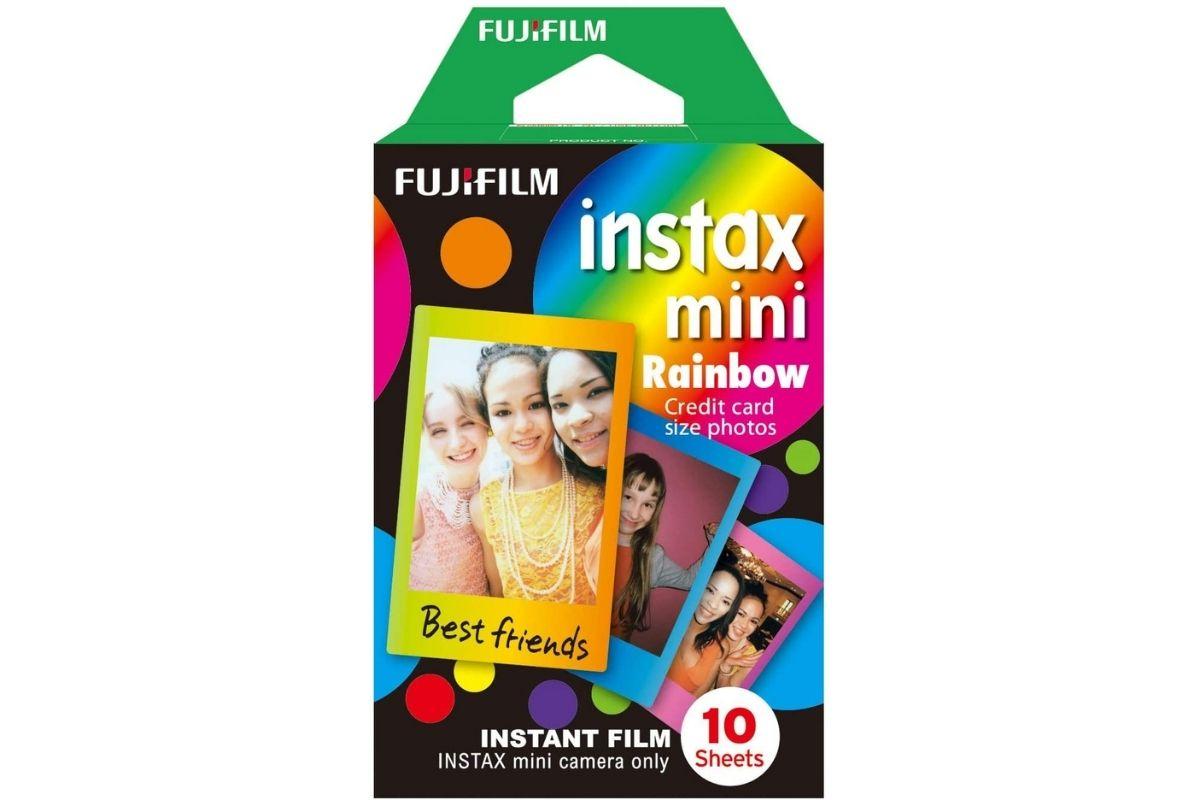 Filme Instax Mini Rainbow com 10 Fotos, Fujifilm