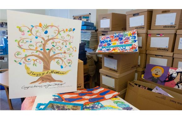 Royal Mail Room (@KensingtonRoyal/Twitter/Reprodução)