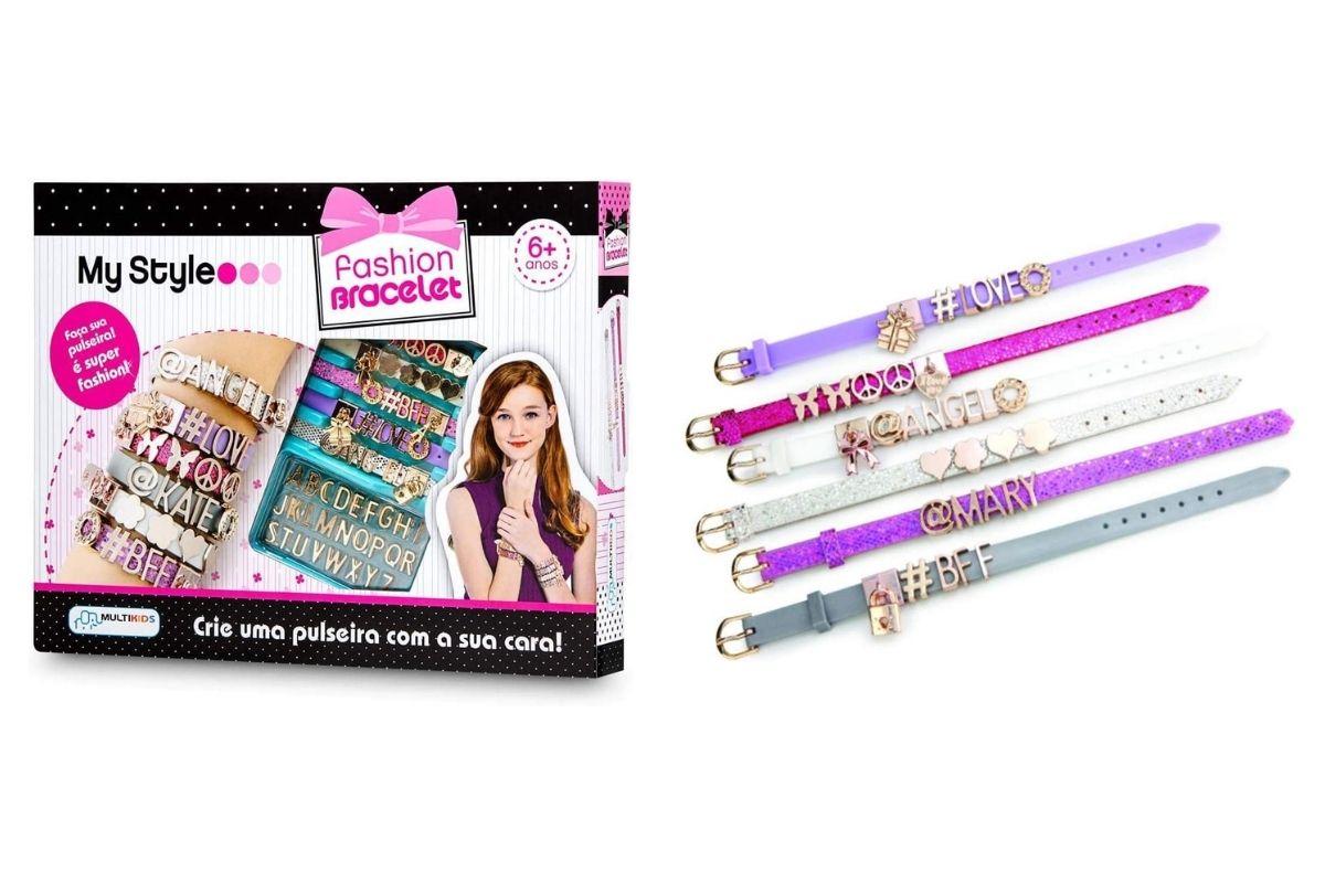 My Style Kit Pulseiras com Letras