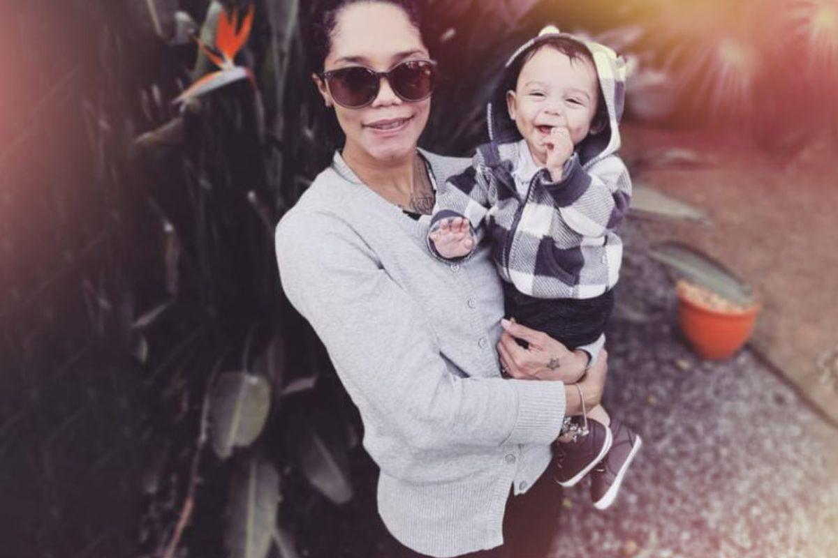 Nathalia é mãe de Daniel, de quase um ano de idade