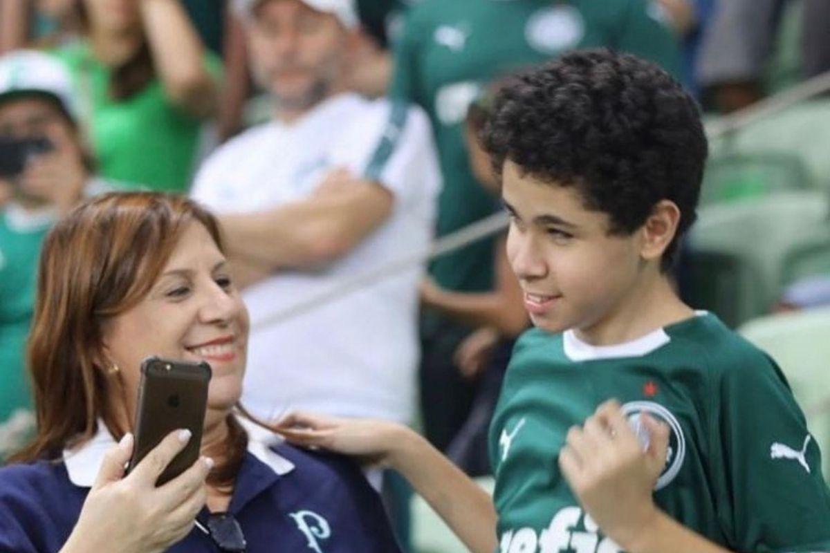 Mãe e filho, símbolos da torcida alviverde estarão presentes na final da libertadores