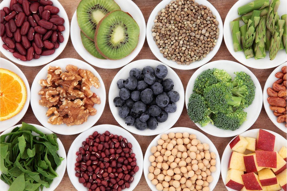 São muitos alimentos diferentes!